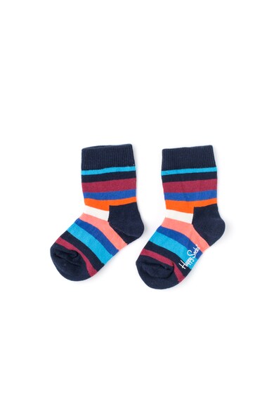 Happy Socks Unisex Giftbox Csíkos Felnőtt és Baba Zokni Szett - 2 pár női