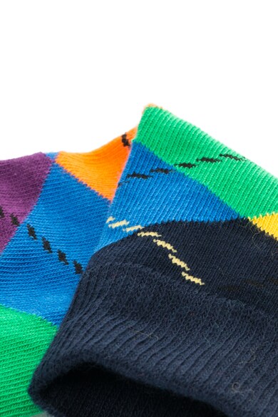 Happy Socks Set de sosete 3/4 cu diverse modele, unisex - 4 perechi Barbati