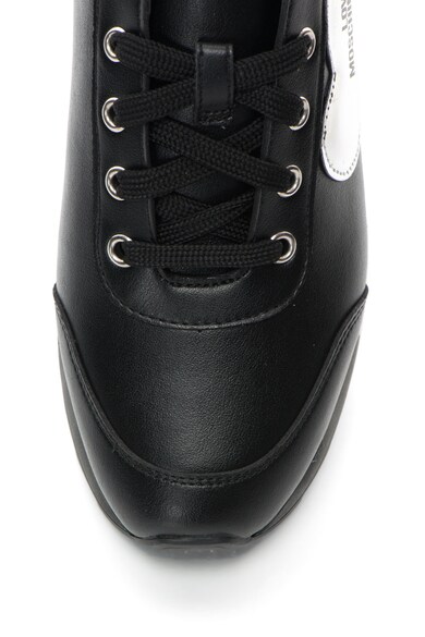 Love Moschino Спортни обувки от изкуствена кожа със сърцевиден детайл Жени