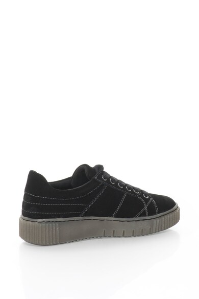 Tamaris Pantofi sport flatform de piele intoarsa Femei