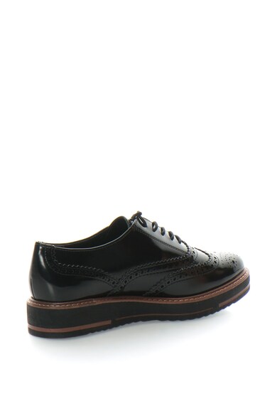 Marco Tozzi Pantofi brogue cu aspect lacuit Femei