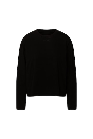 Hanorac dama Ruthie - Bumbac - Negru