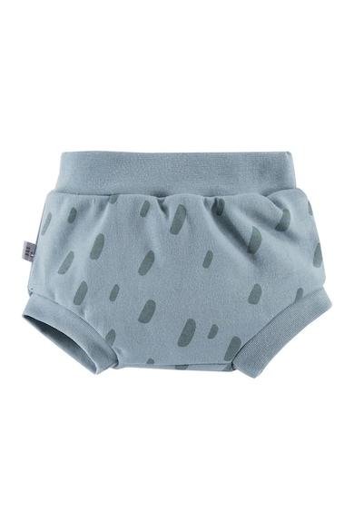 Pantaloni scurti bufanti Bloomers - Botanic - Verde Pacific cu buline - pentru baietei - Verde