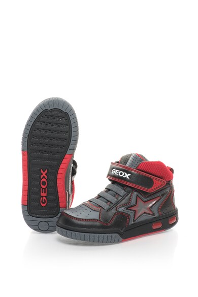 Geox Pantofi sport inalti cu LED-uri Gregg Baieti