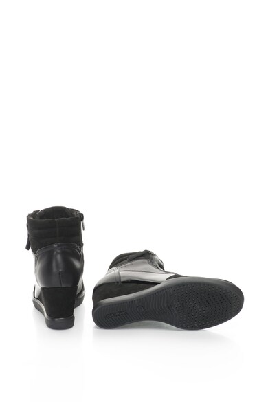 Geox Спортни обувки с велур и скосена платформа Жени