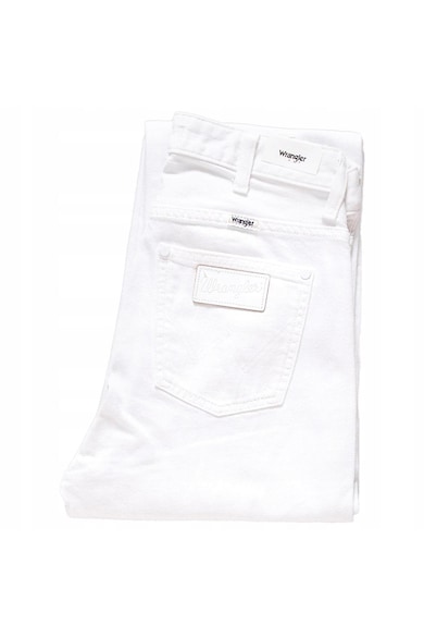 Blugi Dama - Retro Straight - W25-L32 US - Bumbac - Fermuar - Lung - 94 Buzunare 2 Mari 2 Medii Externe 1 Mic Intern - Talie Inalta - Alb