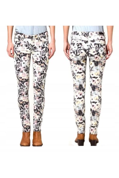 Blugi Dama - Scarlett - W25-L33 - Bumbac - Fermoar - Lungi - Talie Medie - 5 Bunzuare - High-Quality - Multicolor