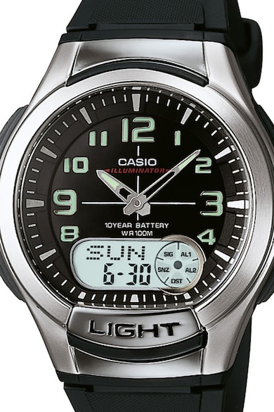 Casio Часовник със силиконова каишка  Мъже