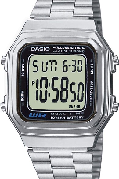Casio Часовник с метална верижка и хронограф  Мъже