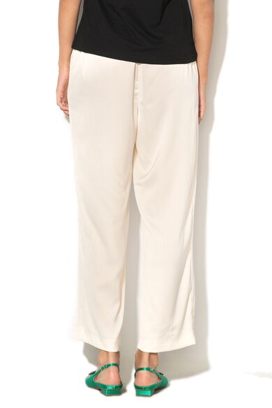 Vero Moda Pantaloni crop lejeri matasosi Ayla Femei