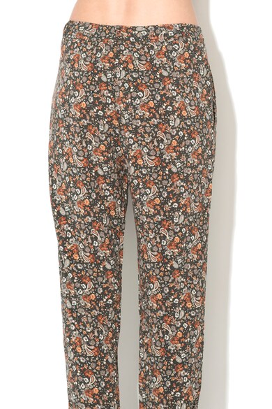 United Colors of Benetton Pantaloni relaxed fit cu model floral Femei