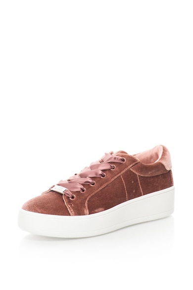 Steve Madden Bertie-V Flatform Bársony Sneakers Cipő női