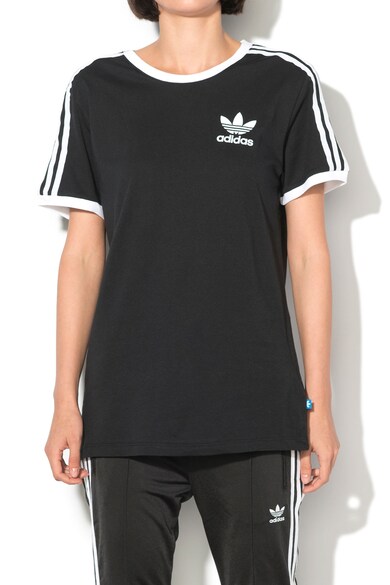 adidas Originals Tricou cu dungi emblematice Femei