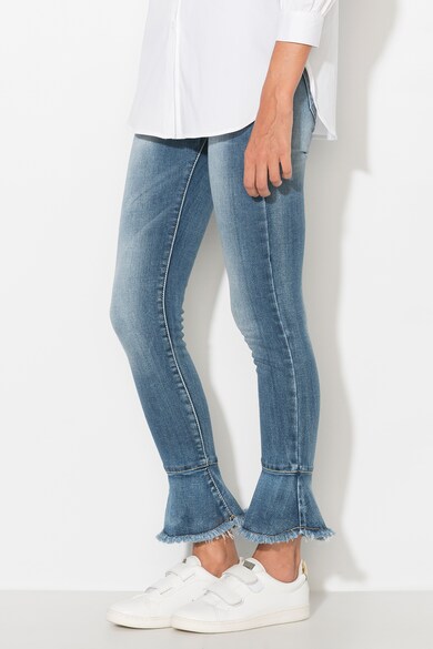 Zee Lane Denim Blugi skinny cu terminatie evazata Femei