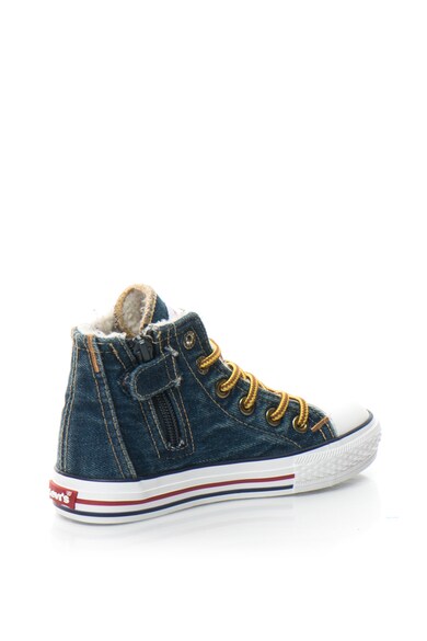 Levi's Pantofi sport inalti din denim cu blana sintetica Original Red Tab Fete