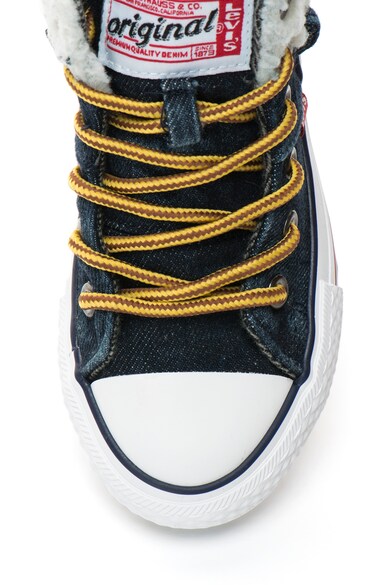 Levi's Pantofi sport inalti din denim cu detalii din piele shearling sintetica Fete