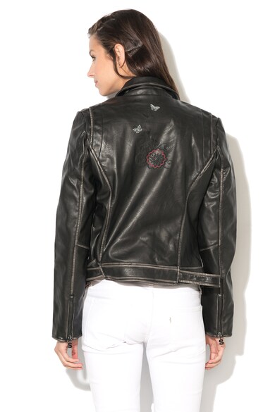 DESIGUAL Jacheta biker de piele sintetica Mirna Femei