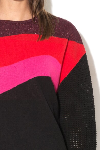 DESIGUAL Пуловер в цветен блок Жени