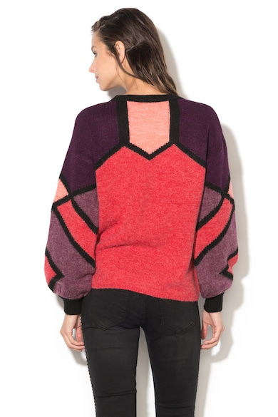 DESIGUAL Пуловер Bahia с цветен блок Жени