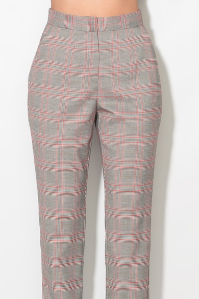 Zee Lane Pantaloni cu imprimeu tartan Femei