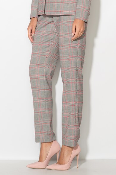 Zee Lane Pantaloni cu imprimeu tartan Femei