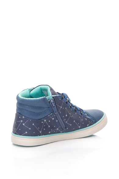 Clarks Tenisi mid-high cu stele Comic Pop Baieti