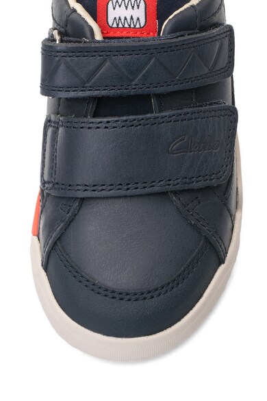 Clarks Pantofi sport de piele Lilfolk-Toby Fete