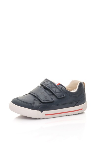 Clarks Pantofi sport de piele Lilfolk-Toby Fete