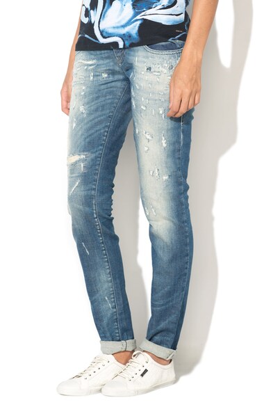 Diesel Blugi super skinny cu rupturi decorative Grupee Femei