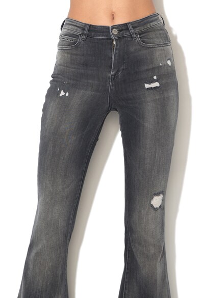 GUESS JEANS Blugi evazati cu aspect deteriorat Femei