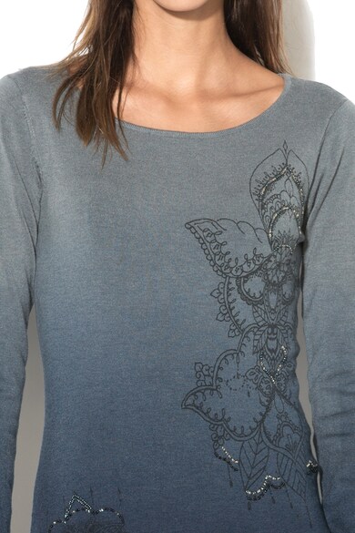 DESIGUAL Rochie de tricot fin cu margele Malaga Femei