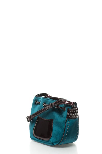 Folli Follie Geanta crossbody din catifea cu tinte Femei