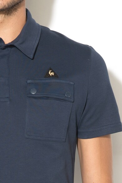 Le Coq Sportif Tricou polo cu buzunar pe piept Barbati