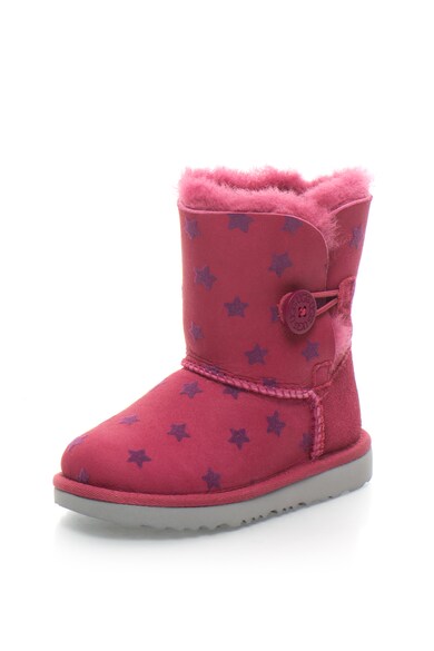 UGG Cizme scurte de piele intoarsa Bailey Button II Baieti