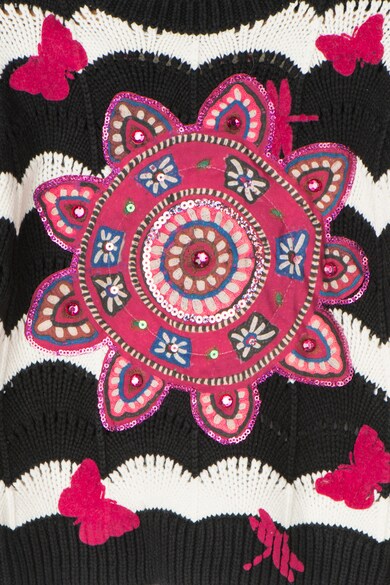 DESIGUAL Pulover cu aplicatie mandala Falubert Fete