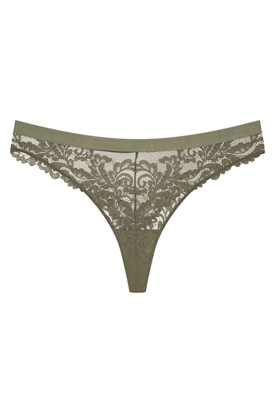 Chiloti stringi Lynn Khaki - Verde