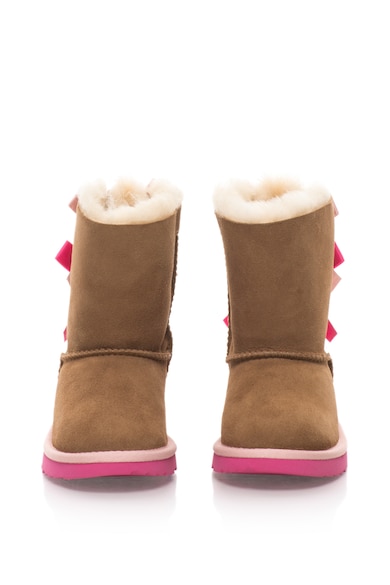 UGG Cizme scurte de piele intoarsa Bailey Bow II Fete