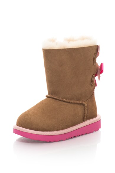 UGG Cizme scurte de piele intoarsa Bailey Bow II Baieti