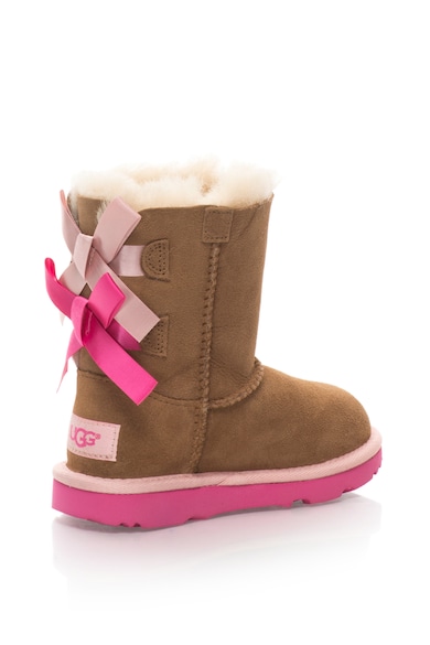 UGG Cizme scurte de piele intoarsa Bailey Bow II Baieti