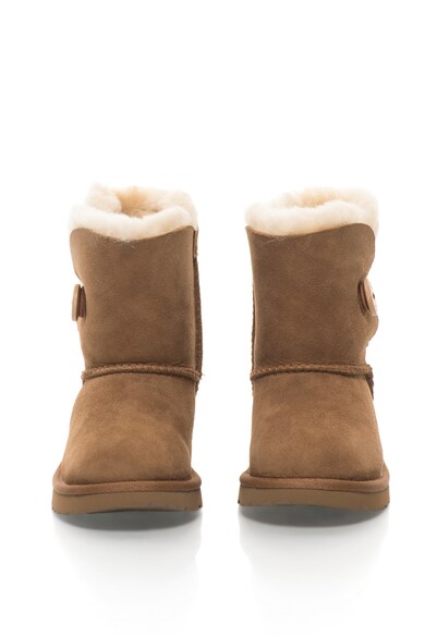 UGG Cizme scurte de piele intoarsa Bailey Button II Fete