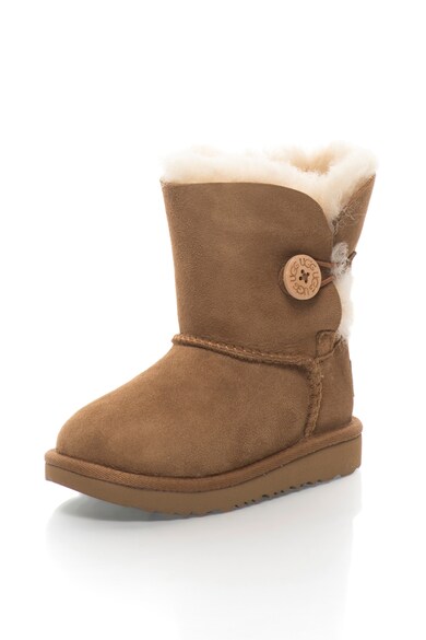 UGG Cizme scurte de piele intoarsa Bailey Button II Baieti