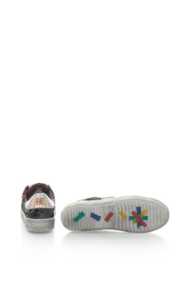 DESIGUAL Pantofi sport flatform cu model in relief Funky Femei