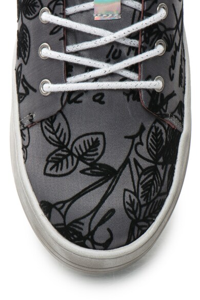 DESIGUAL Pantofi sport flatform cu model in relief Funky Femei