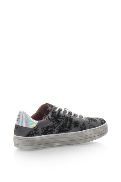 DESIGUAL Pantofi sport flatform cu model in relief Funky Femei