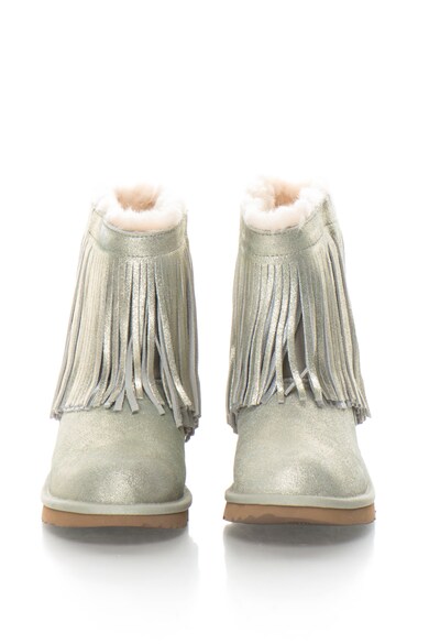 UGG Cizme scurte cu franjuri Classic Short II Fete