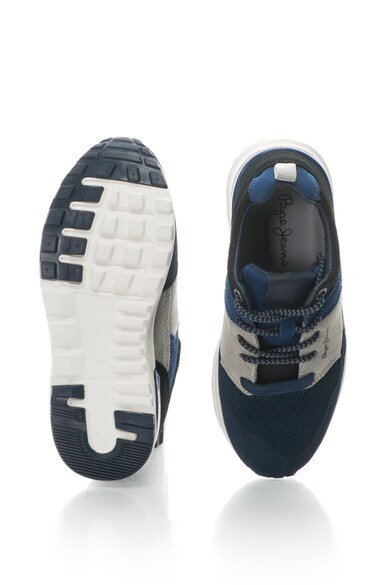 Pepe Jeans London Спортни обувки с велур и текстил Момчета