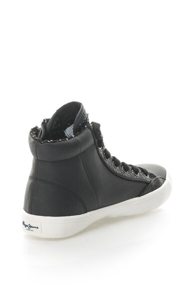 Pepe Jeans Pantofi sport mid-hi cu particule stralucitoare Parson Baieti