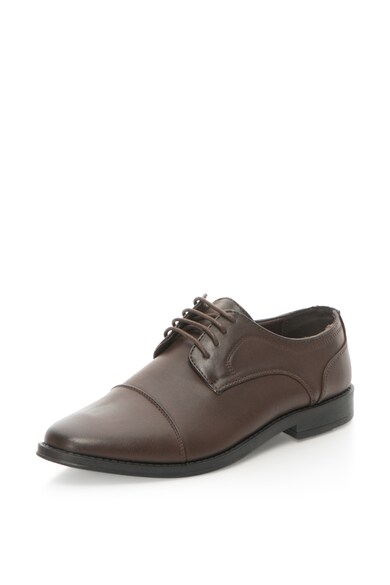 CASANOVA Pantofi derby cap toe din piele sintetica Dauos Barbati