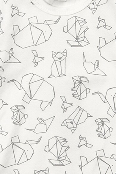 Pippi Bluza cu imprimeu geometric, pentru nou-nascuti Fete