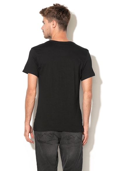 BLEND Tricou slim fit cu imprimeu rock Barbati